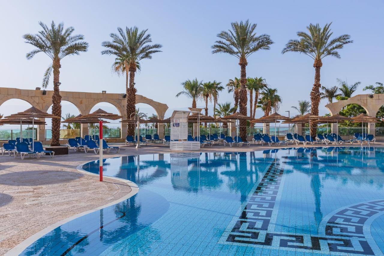 Enjoy Dead Sea Hotel Ein Bokek Exterior photo Pool at the Dead Sea