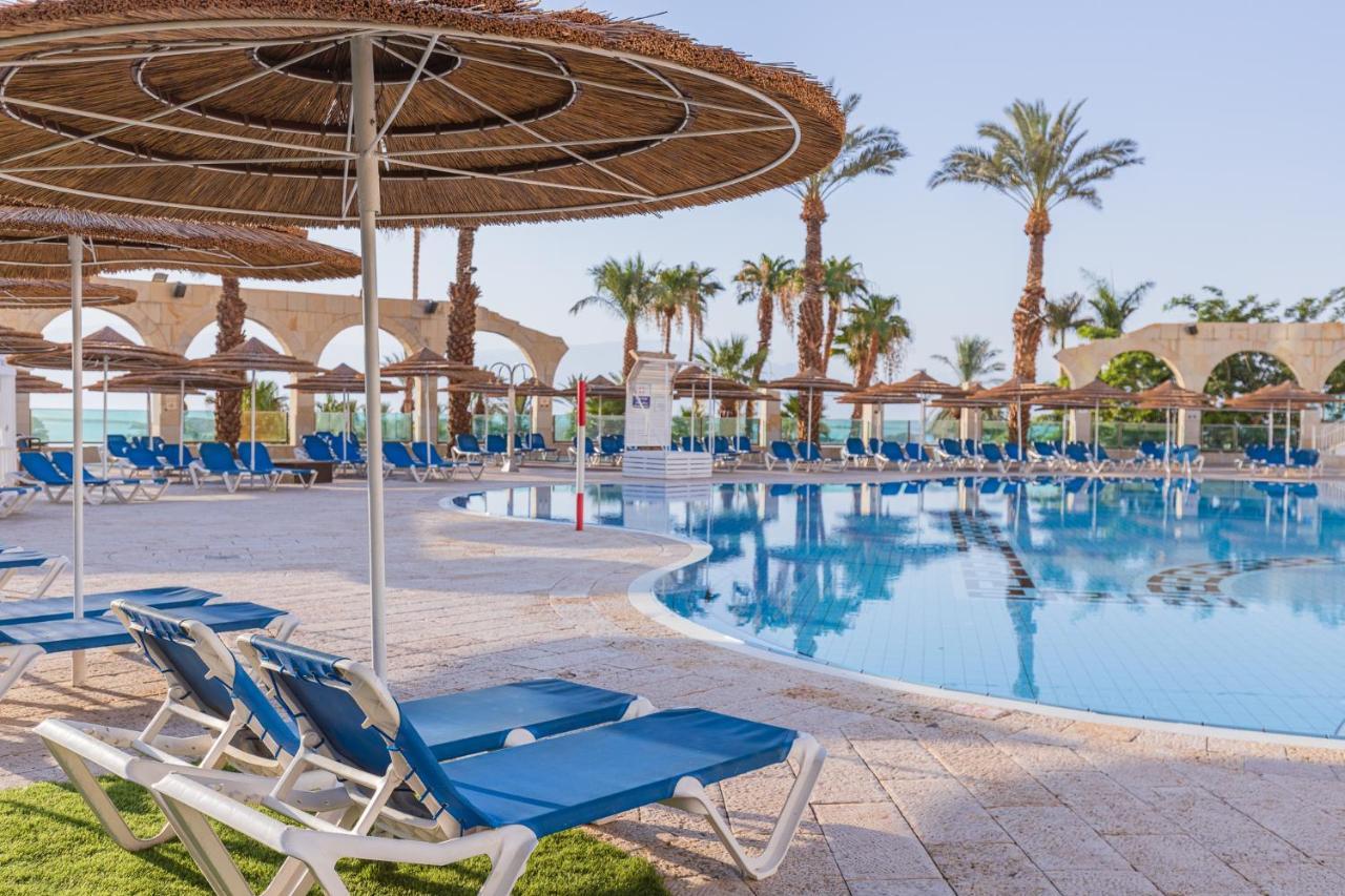 Enjoy Dead Sea Hotel Ein Bokek Exterior photo Pool at the Dead Sea
