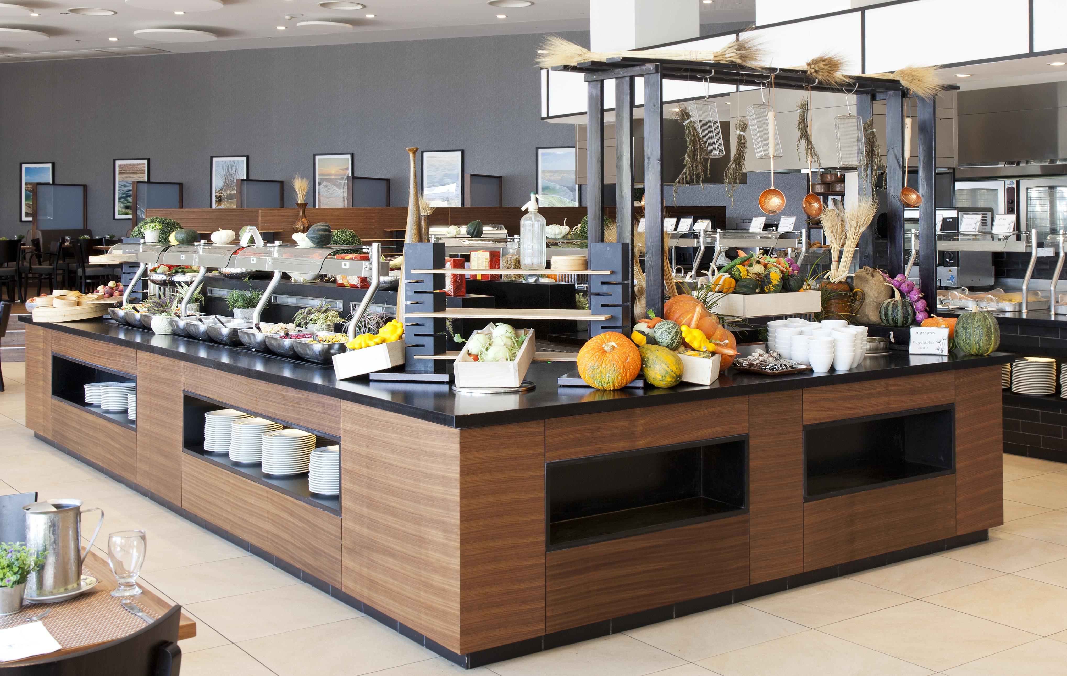 Enjoy Dead Sea Hotel Ein Bokek Exterior photo A salad bar